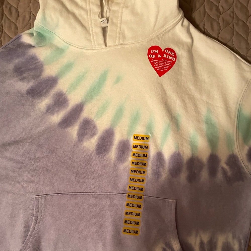 Wildfox Tye Dye Hoodie - Medium